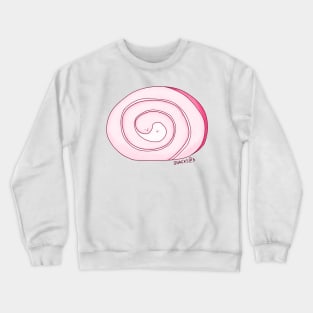 Swissroll in PINK Crewneck Sweatshirt